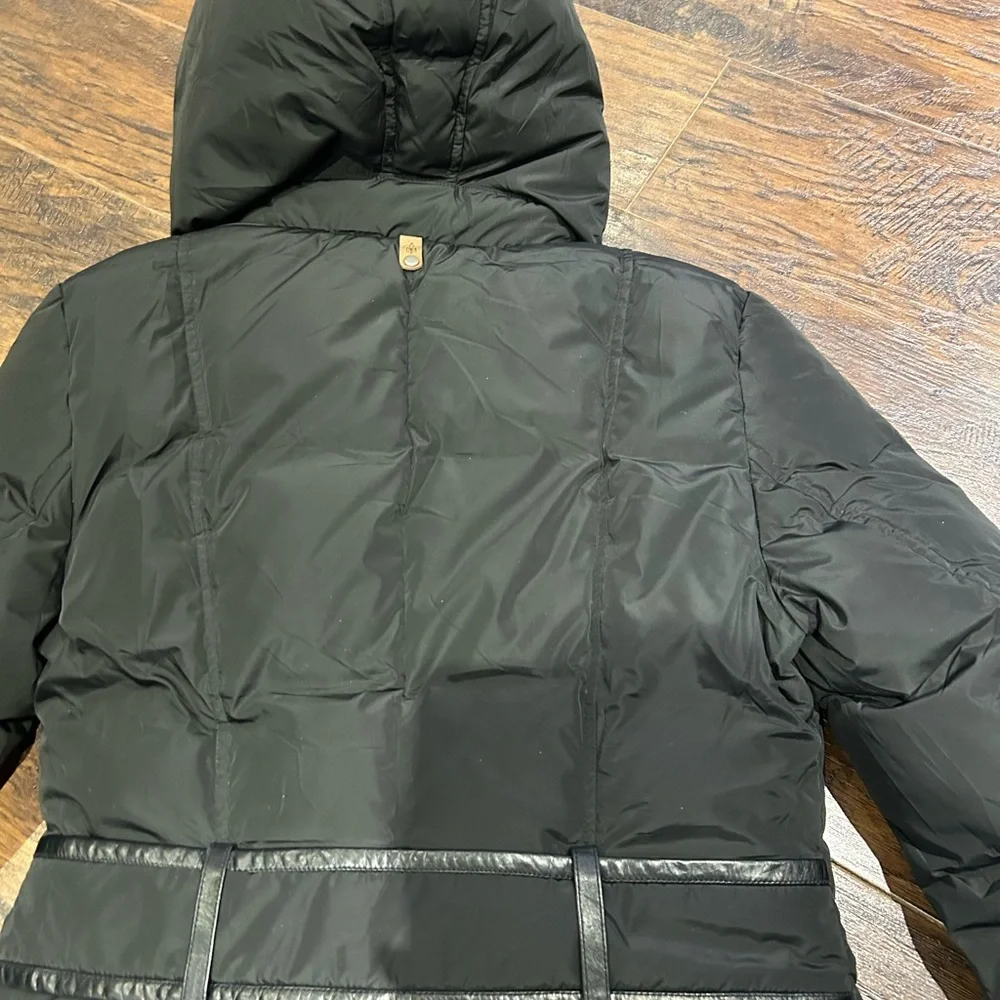 Mackage black and dark Gray Puffer Jacket with wool collar size S - Picture 10 of 10